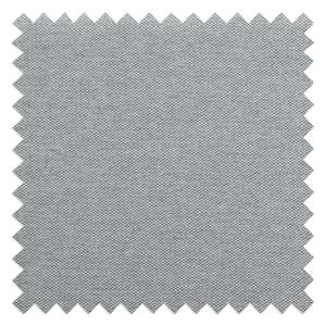 Canapé d'angle Ampio I Tissu Tissu Floreana : Gris clair - Méridienne courte à droite (vue de face) - Gris