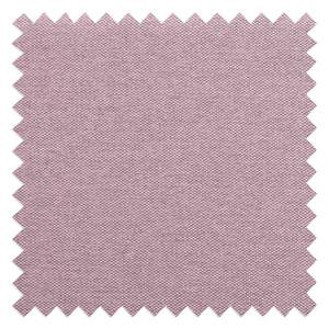 Canapé d'angle Ampio II Tissu Tissu Floreana : Rose - Méridienne courte à droite (vue de face) - Gris