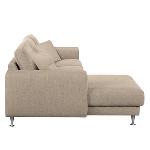 Divano angolare Arietta II Cashmere - Longchair preimpostata a sinistra