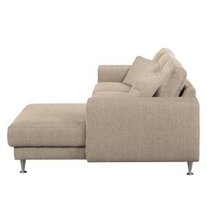 Divano angolare Arietta II Cashmere - Longchair preimpostata a destra