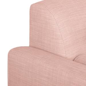 Ecksofa Viona I Webstoff Stoff Meda: Mauve - Longchair davorstehend links