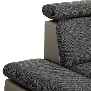 Ecksofa Moco II (mit Schlaffunktion) Braun - Textil - 296 x 95 x 228 cm