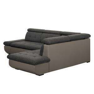 Ecksofa Moco II (mit Schlaffunktion) Braun - Textil - 296 x 95 x 228 cm