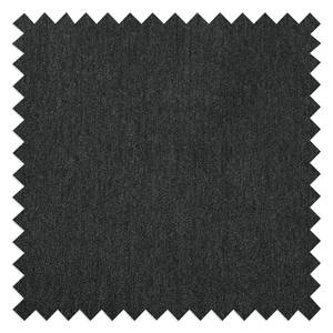 Canapé d'angle Bagley Tissu - Convertible - Anthracite - Méridienne courte à gauche (vue de face)