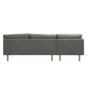 Ecksofa Bedale Webstoff Fango - Longchair davorstehend links