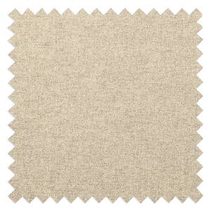 Hoekbank Bedale geweven stof Warm beige - Longchair vooraanzicht rechts