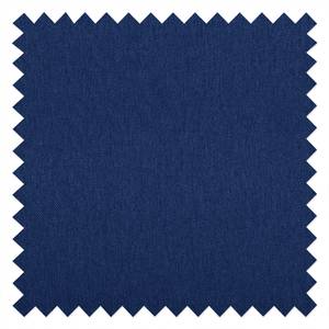 Ecksofa Bilbao Webstoff Stoff Ramira: Blau - Longchair davorstehend links