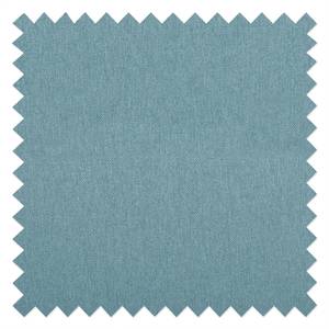 Ecksofa Bilbao Webstoff Stoff Selva: Hellblau - Longchair davorstehend links