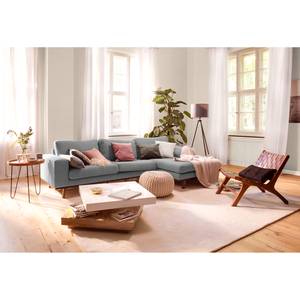 Divano con chaise longue BOVLUND Tessuto - Longchair preimpostata a destra