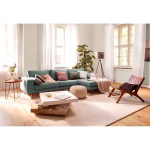 Divano con chaise longue BOVLUND Tessuto - Longchair preimpostata a destra