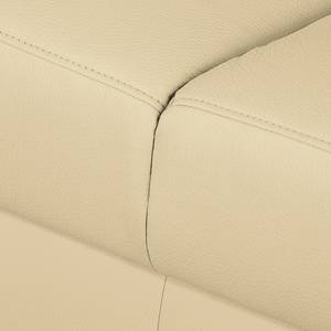 Ecksofa Bollon Kunstleder Warmes Beige - Ottomane davorstehend links - Keine Funktion