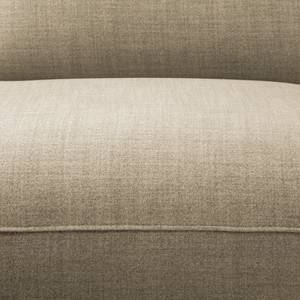 Ecksofa Bora II Webstoff Webstoff Milan: Beige - Ottomane davorstehend rechts