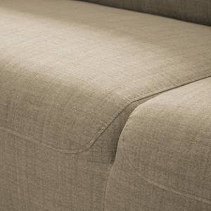 Ecksofa Bora II Webstoff Webstoff Milan: Beige - Longchair davorstehend rechts