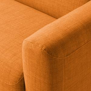 Ecksofa Bora II Webstoff Webstoff Milan: Rostbraun - Longchair davorstehend links