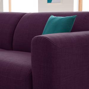 Ecksofa Bora II Webstoff Webstoff Anda II: Violett - Longchair davorstehend rechts