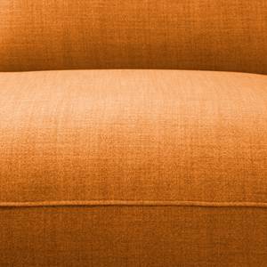 Ecksofa Bora II Webstoff Webstoff Milan: Rostbraun - Ottomane davorstehend links