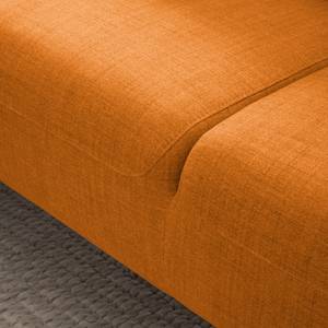 Ecksofa Bora II Webstoff Webstoff Milan: Rostbraun - Ottomane davorstehend links