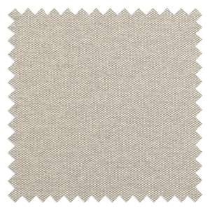 Hoekbank Bora geweven stof Geweven stof Saia: Beige - Longchair vooraanzicht links - Eik