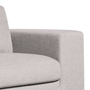 Ecksofa Boston (mit Schlaffunktion) Webstoff - Stoff Valura: Beige - Longchair davorstehend links