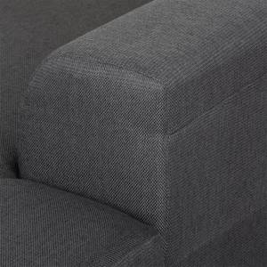 Ecksofa Botones (mit Schlaffunktion) Web Granit - Longchair davorstehend rechts