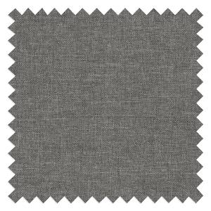 Hoekbank Bragi met tafel geweven stof (m (met slaapfunctie) - geweven stof - Stof Flashtex: Light Grey