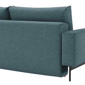 Canapé d'angle Bragi Tissu - Convertible - Tissu Soft : Indigo