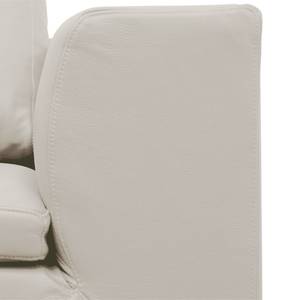 Ecksofa Brooklyn II Echtleder Echtleder Neka: Creme - Longchair davorstehend links