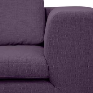 Ecksofa Brooklyn IV Webstoff Webstoff Anda II: Violett - Breite: 247 cm - Ottomane davorstehend links