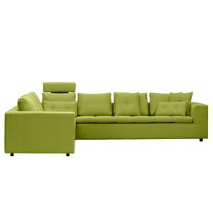 Ecksofa Brooklyn Webstoff Webstoff Anda II: Grün