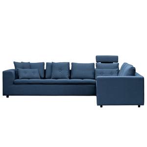 Ecksofa Brooklyn Webstoff Webstoff Anda II: Blau