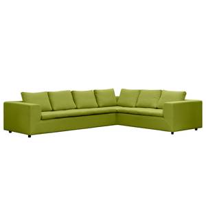 Ecksofa Brooklyn Webstoff Webstoff Anda II: Grün