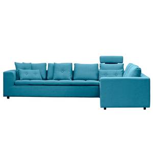 Ecksofa Brooklyn Webstoff Webstoff Anda II: Türkis