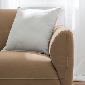 Ecksofa Cala II Strukturstoff Webstoff Osta: Cappuccino - Ottomane davorstehend links - Beige