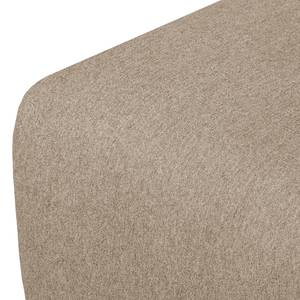 Ecksofa Caldelas Webstoff I Webstoff I - Sand - Longchair davorstehend links