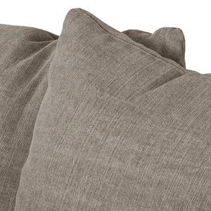 Ecksofa Caldelas Webstoff II Taupe - Longchair davorstehend links