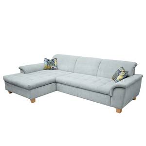 Ecksofa Charlo Antiklederlook - Longchair davorstehend links