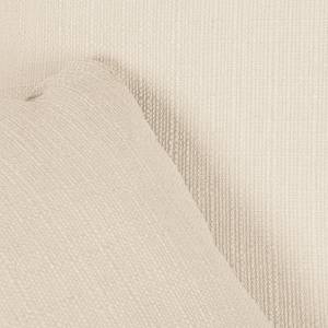 Ecksofa Chelm Webstoff Creme - Longchair davorstehend links