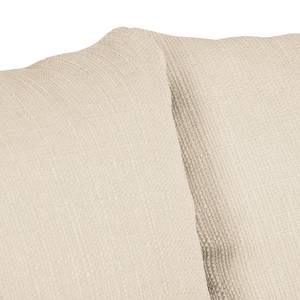 Ecksofa Chelm Webstoff Creme - Longchair davorstehend links