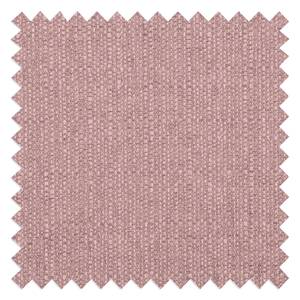 Canapé d'angle Colatina (convertible) Tissu structuré - Mauve - Méridienne longue à gauche (vue de face)