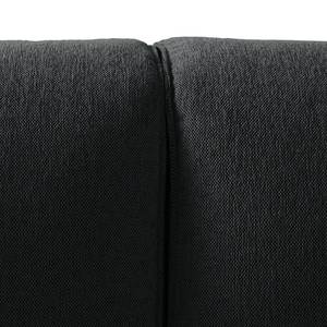 Ecksofa Crawford I Webstoff Webstoff Saia: Anthrazit - Breite: 255 cm - Longchair davorstehend rechts