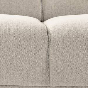 Ecksofa Crawford Iii Webstoff Webstoff Saia: Beige - Ottomane davorstehend links