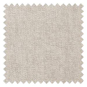 Ecksofa Crawford Iii Webstoff Webstoff Saia: Beige - Ottomane davorstehend rechts