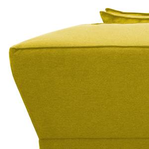 Ecksofa Dallas Webstoff Webstoff Milan: Gelb - Longchair davorstehend links