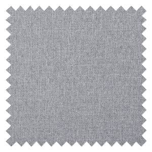 Canapé d'angle Dallas Tissu Tissu Selva : Gris argenté - Méridienne courte à droite (vue de face)