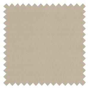 Ecksofa Dancyville Echtleder Ottomane davorstehend rechts - Beige