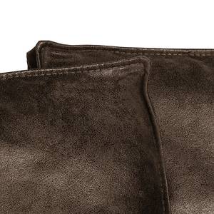 Canapé d'angle Debbie II Microfibre taupe - Marron