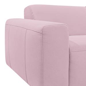 Ecksofa Deering Webstoff Mauve - Longchair davorstehend rechts