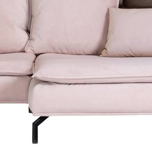 Ecksofa Duri Samt Rose`