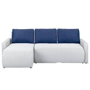 Ecksofa El Calvario (mit Schlaffunktion) Strukturstoff Longchair davorstehend links - Granit