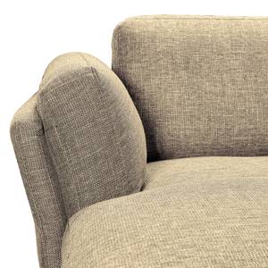 Ecksofa Ellscott Microfaser Warmes Beige - Longchair davorstehend links